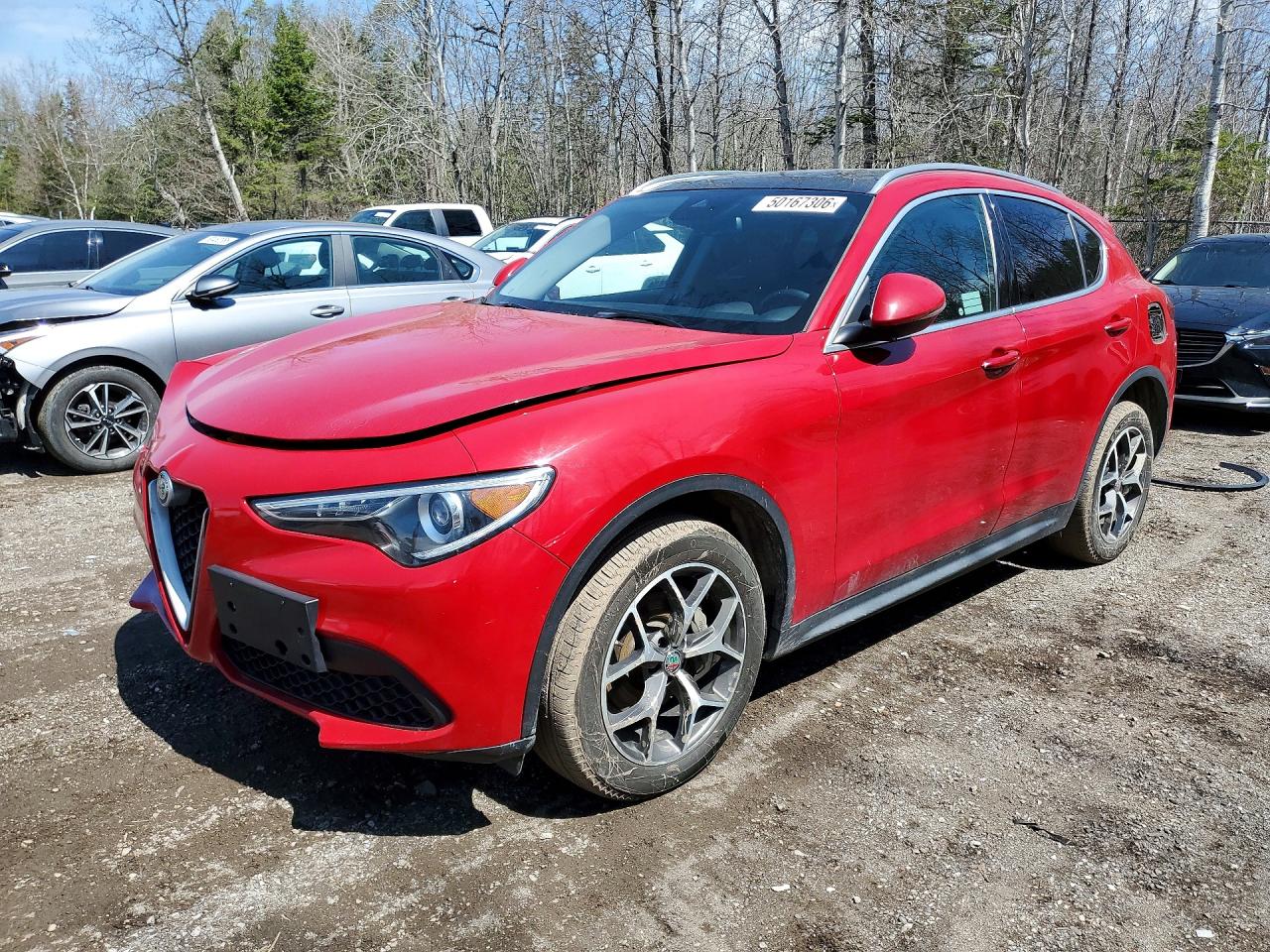 2019 Alfa Stelvio VIN ZASPAKAN4K7C51316 photo 1