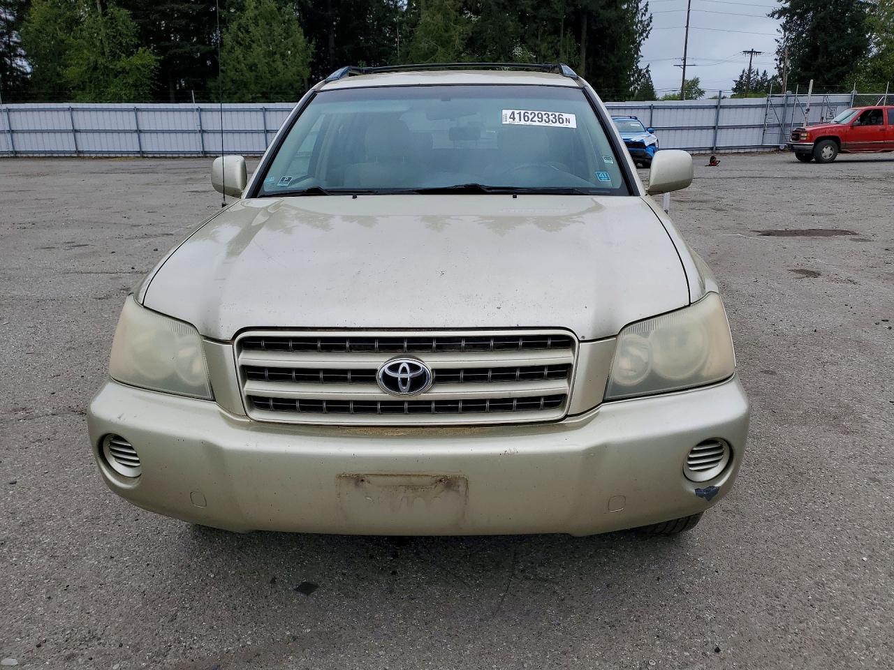 2003 TOYOTA Highlander VIN JTEGD21A830060095 photo 5
