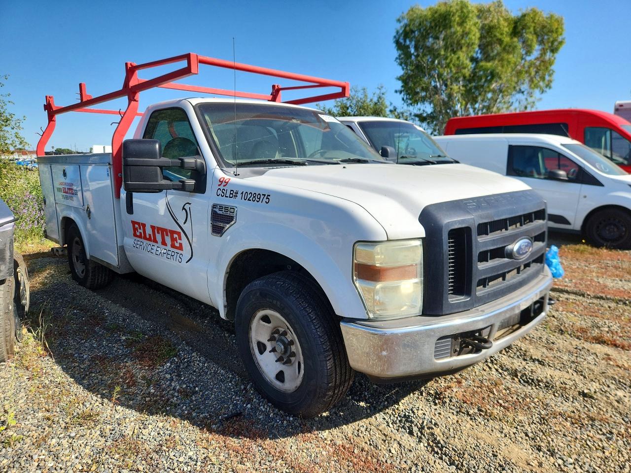 2008 Ford F250 VIN 1FTSF20R08EE54796 photo 4