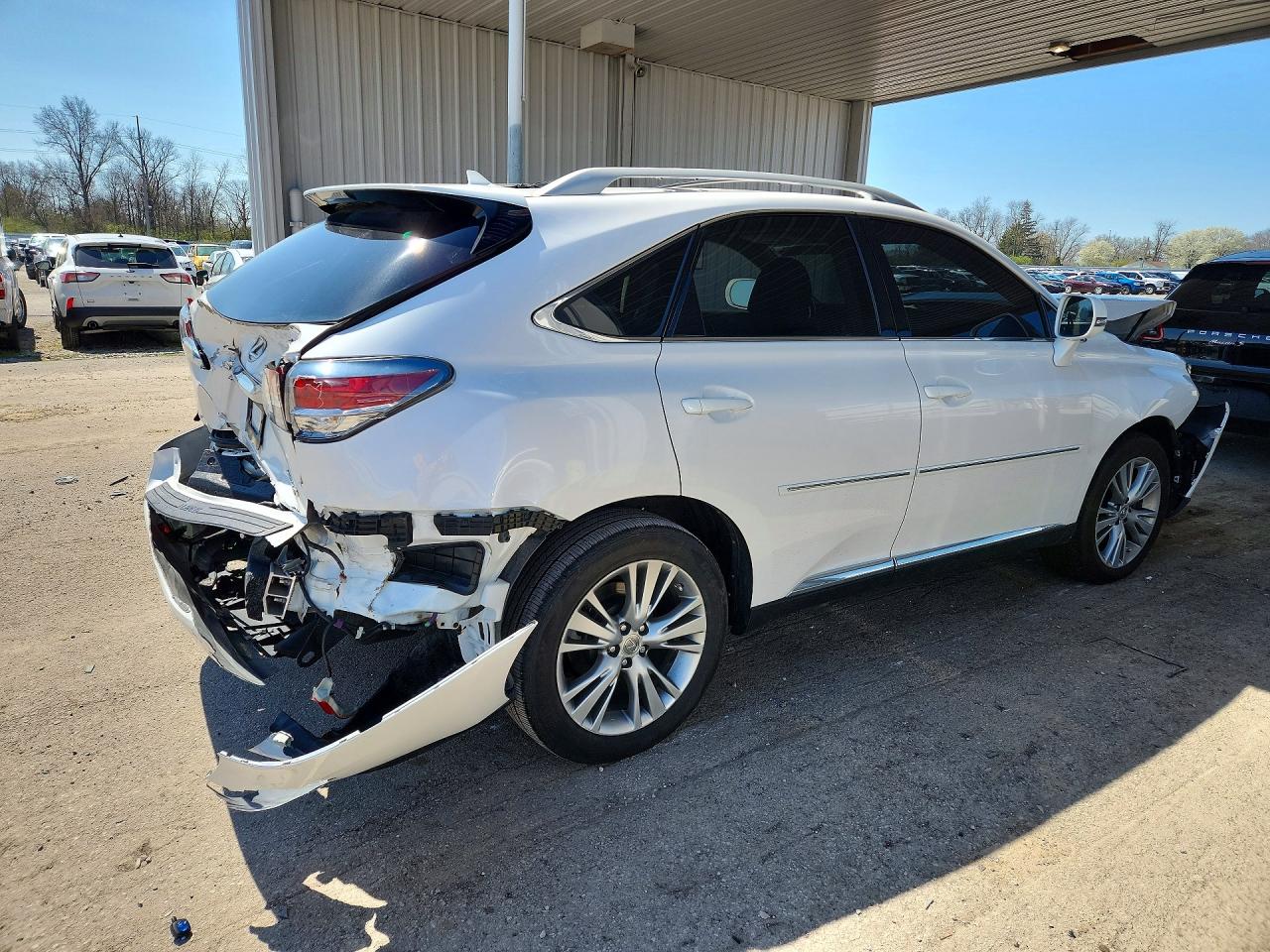 2013 Lexus Rx350 VIN 2T2ZK1BA9DC107827 photo 3