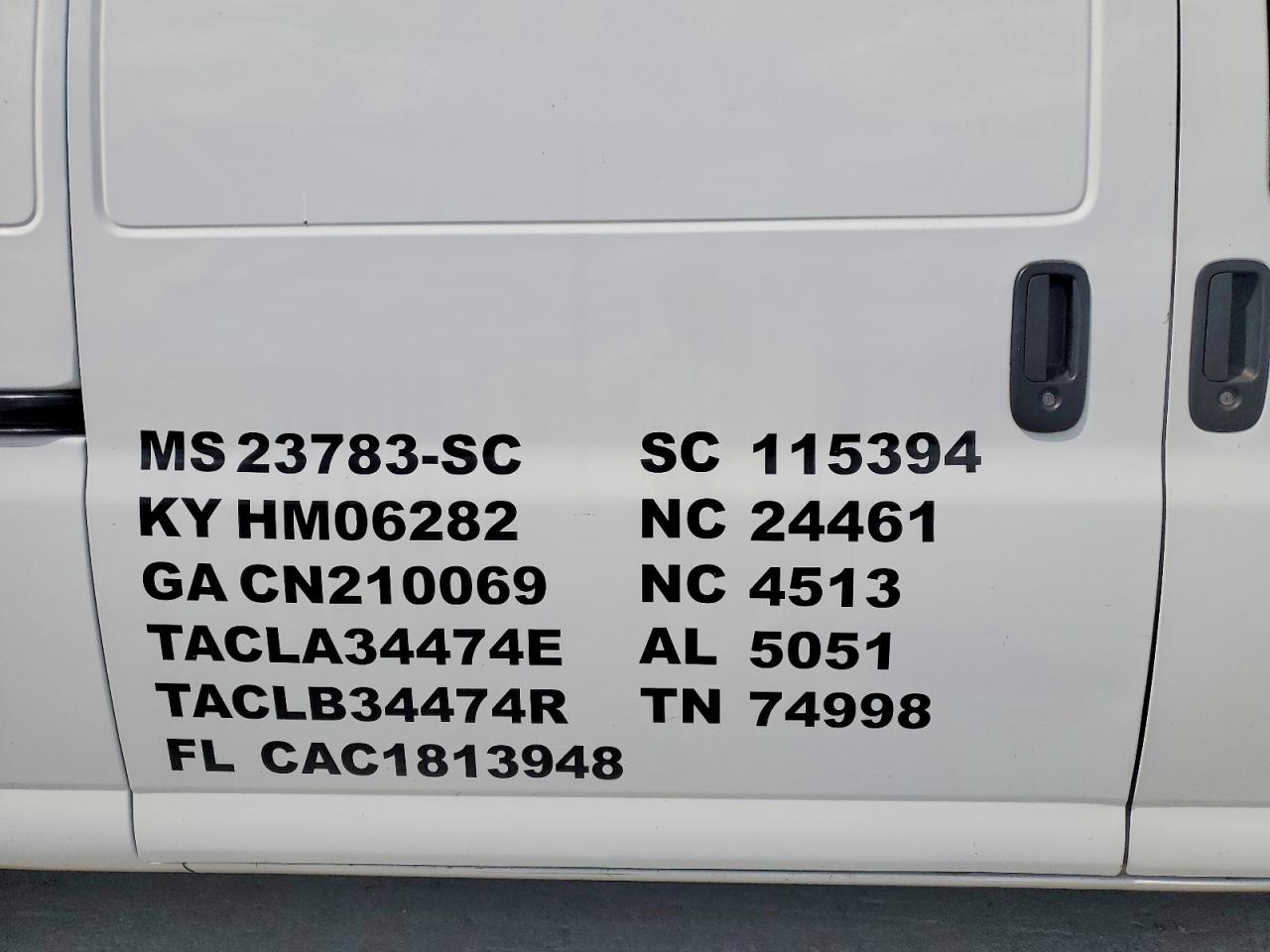 2023 GMC Savana VIN 1GTW7BFP9P1117683 photo 11