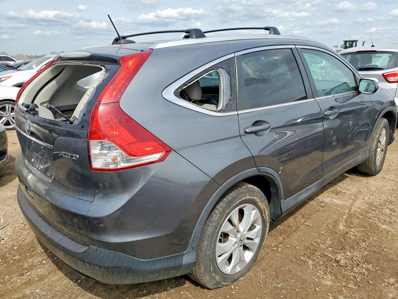 2013 Honda Crv VIN 2HKRM4H76DH668821 photo 3