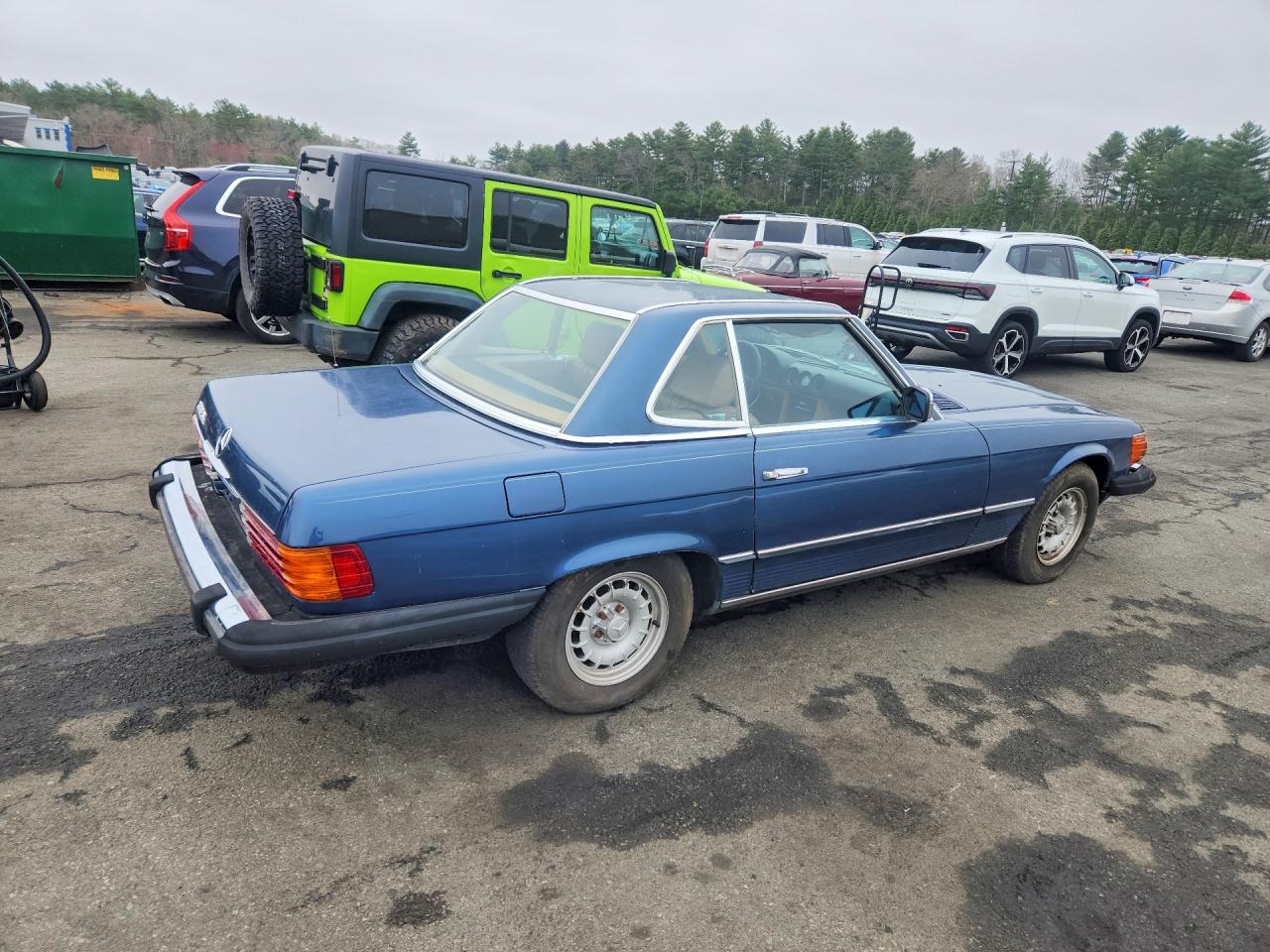1984 Mercedes-Benz Sl-class VIN WDBBA45A0EA012826 photo 3