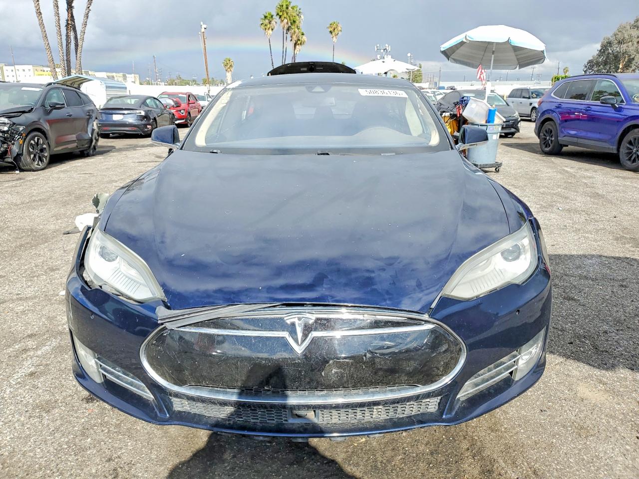 2015 Tesla Model s VIN 5YJSA1H14FF080616 photo 5