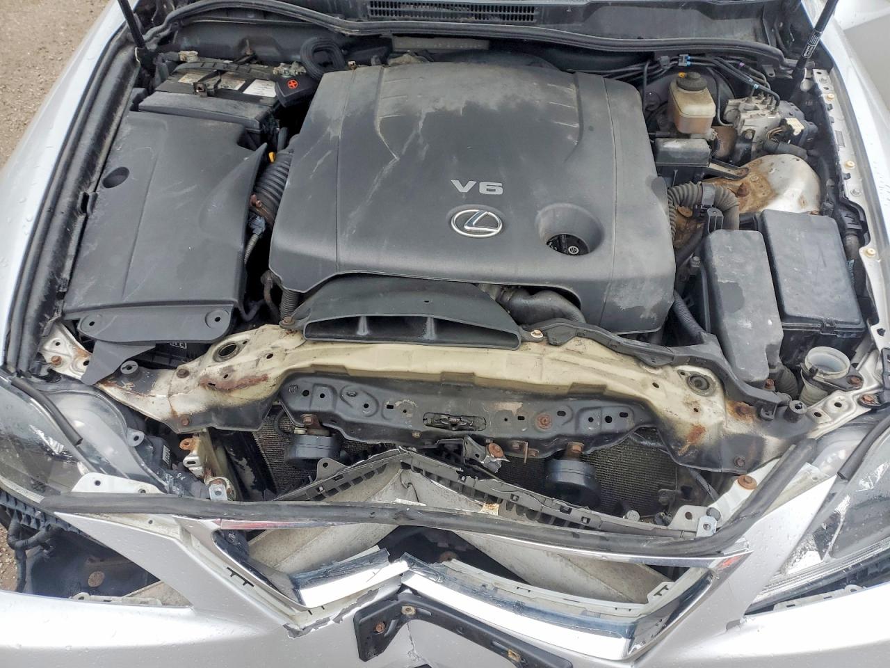 2007 Lexus Is 250 bas VIN JTHCK262872012244 photo 11