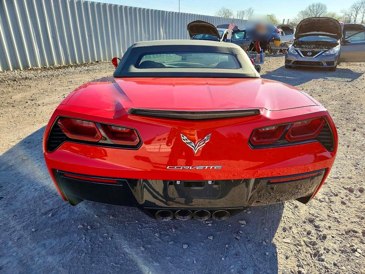 2014 CHEVROLET Corvette VIN 1G1YF3D75E5123130 photo 6