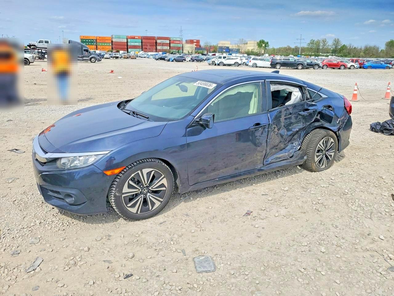 2018 HONDA Civic VIN JHMFC1F7XJX012241 photo 1