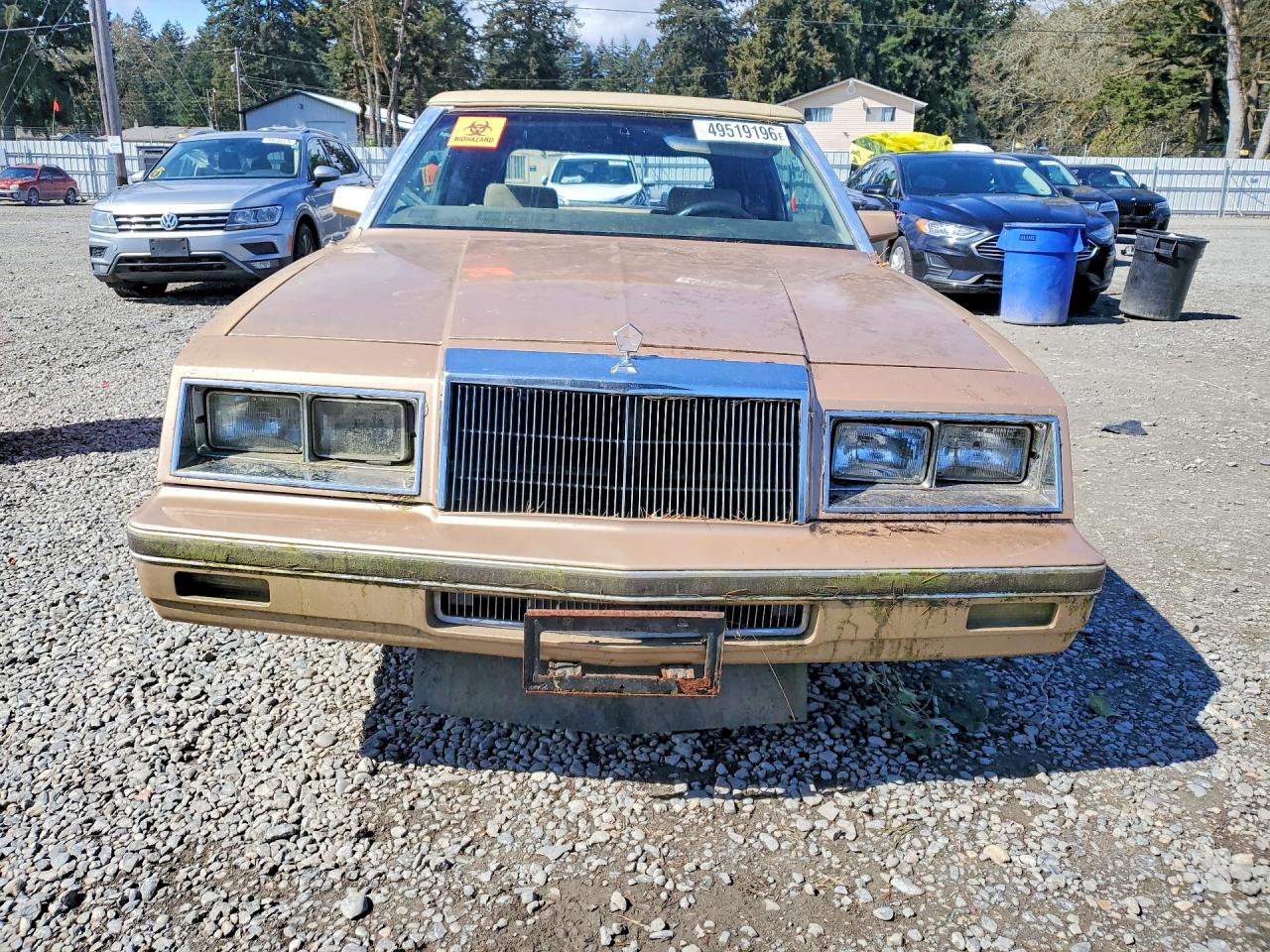 1984 CHRYSLER Lebaron VIN 1C3BC55C3EG167732 photo 5