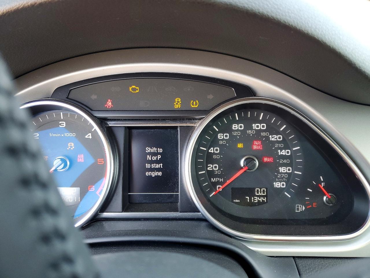 2012 Audi Q7 VIN WA1VMAFE9CD007443 photo 9