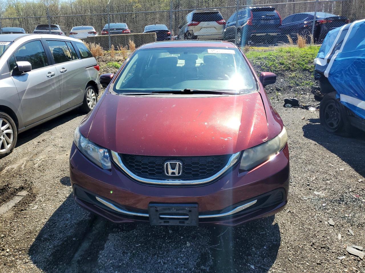 2014 Honda Civic VIN 19XFB2F85EE205471 photo 5