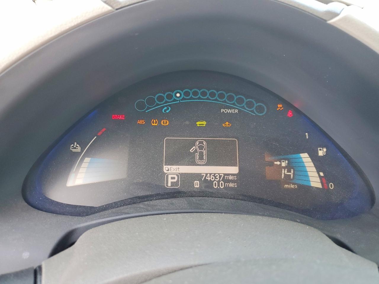 2011 Nissan Leaf VIN JN1AZ0CP5BT000910 photo 9