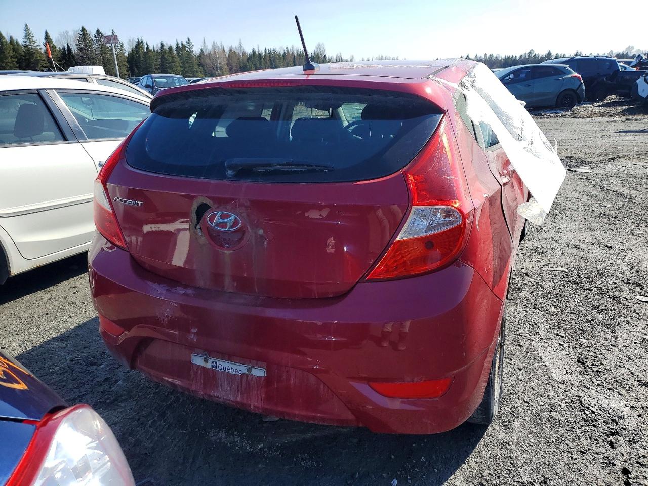 2015 Hyundai Accent VIN KMHCT5AE4FU214093 photo 6