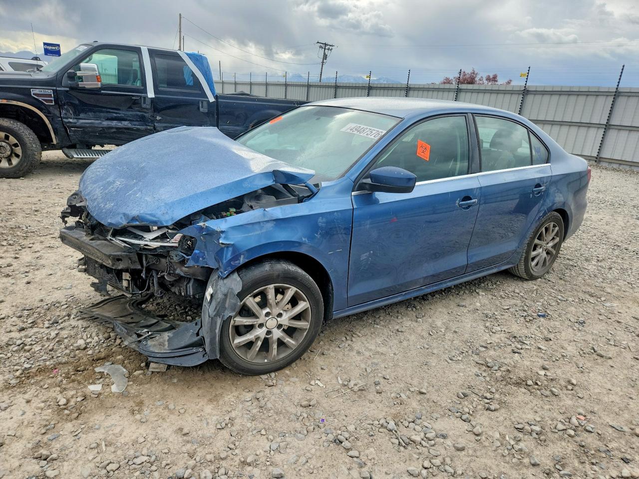2017 Volkswagen Jetta VIN 3VW167AJ0HM224443 photo 1