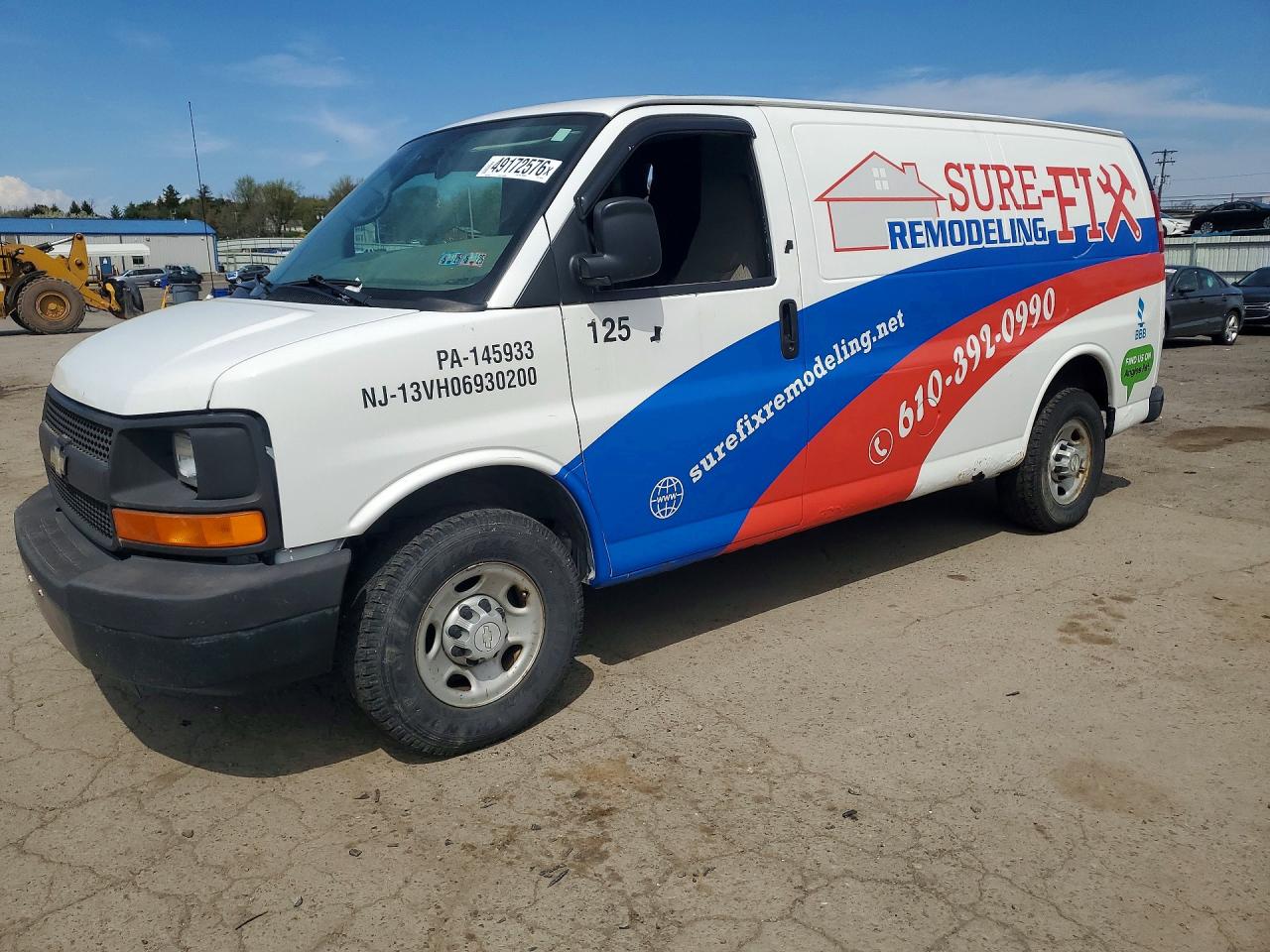 2008 CHEV Express VIN 1GCGG25C981135976 photo 1