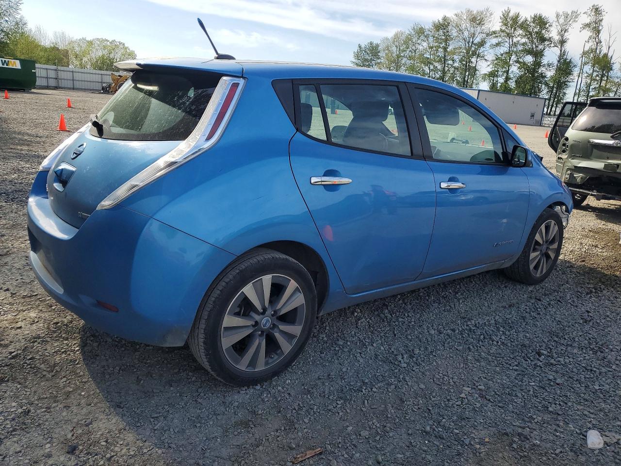 2013 Nissan Leaf VIN 1N4AZ0CP1DC409766 photo 3