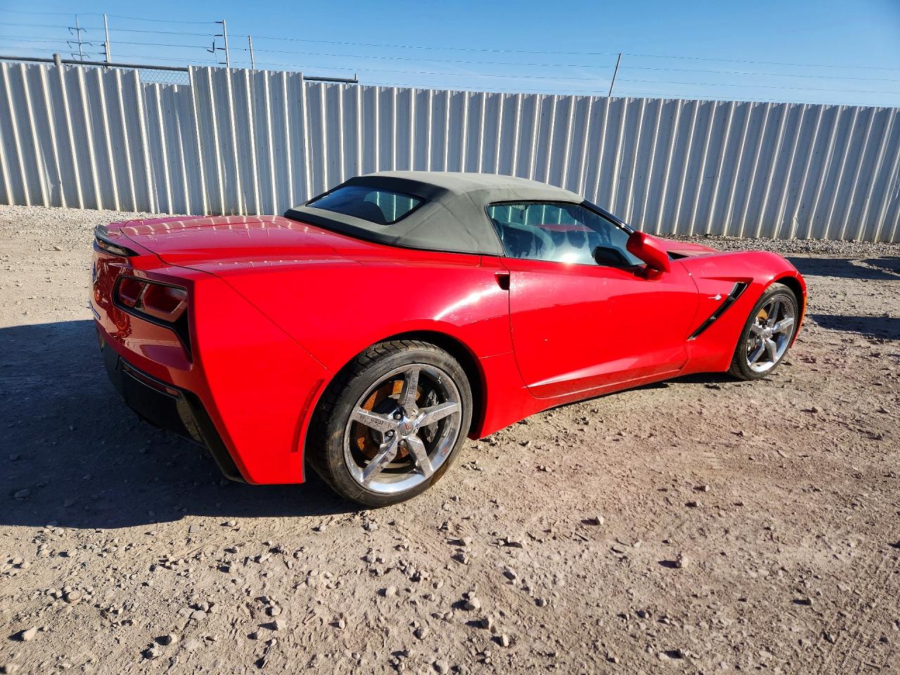 2014 CHEVROLET Corvette VIN 1G1YF3D75E5123130 photo 3