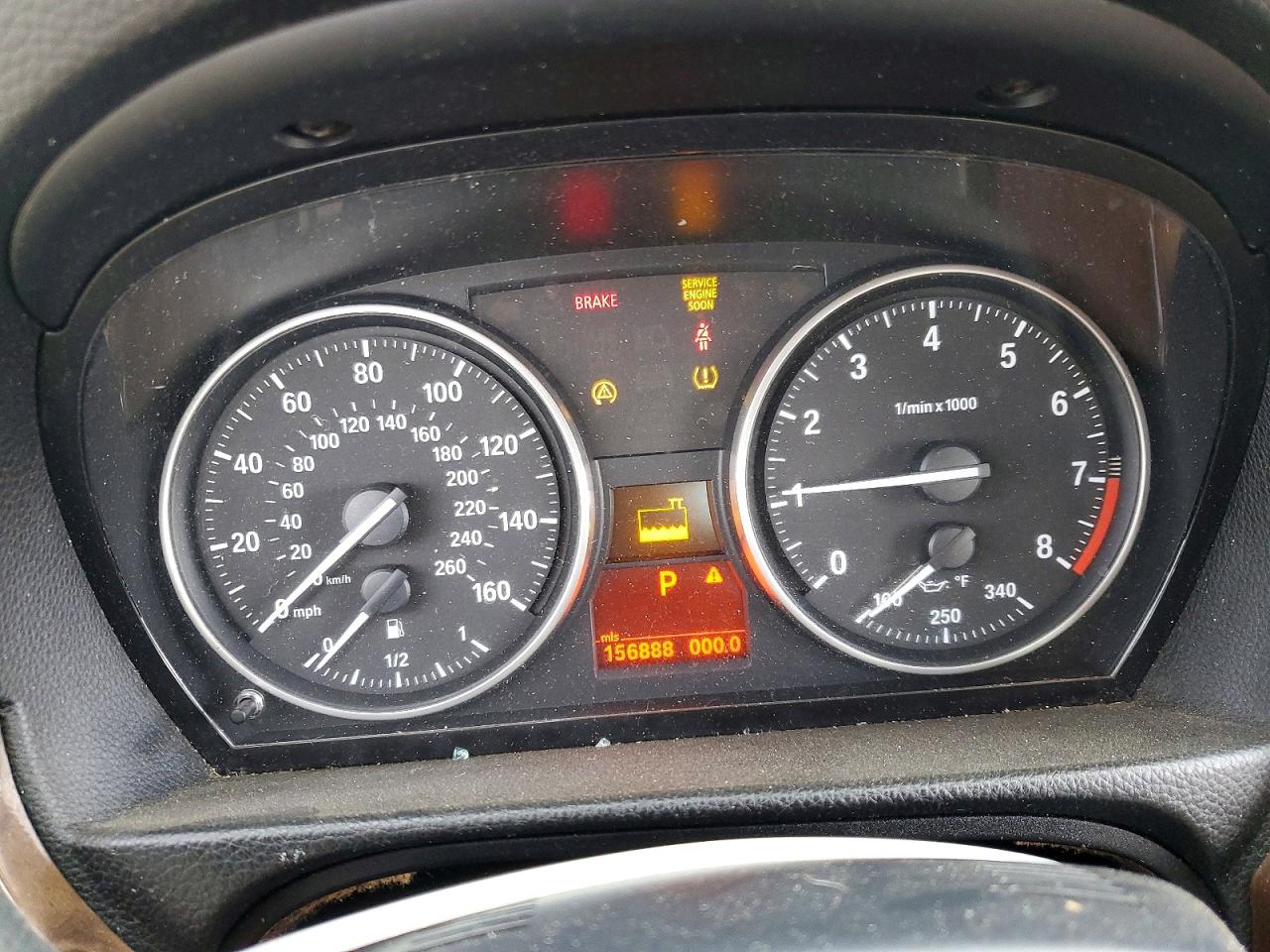 2008 BMW 3 series VIN WBAWR33508P154071 photo 9