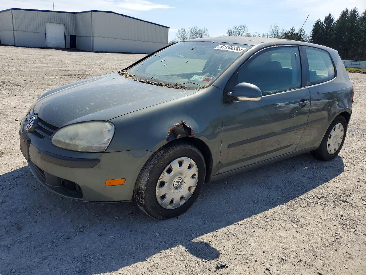 2008 Volkswagen Rabbit VIN WVWBA71K38W315205 photo 1