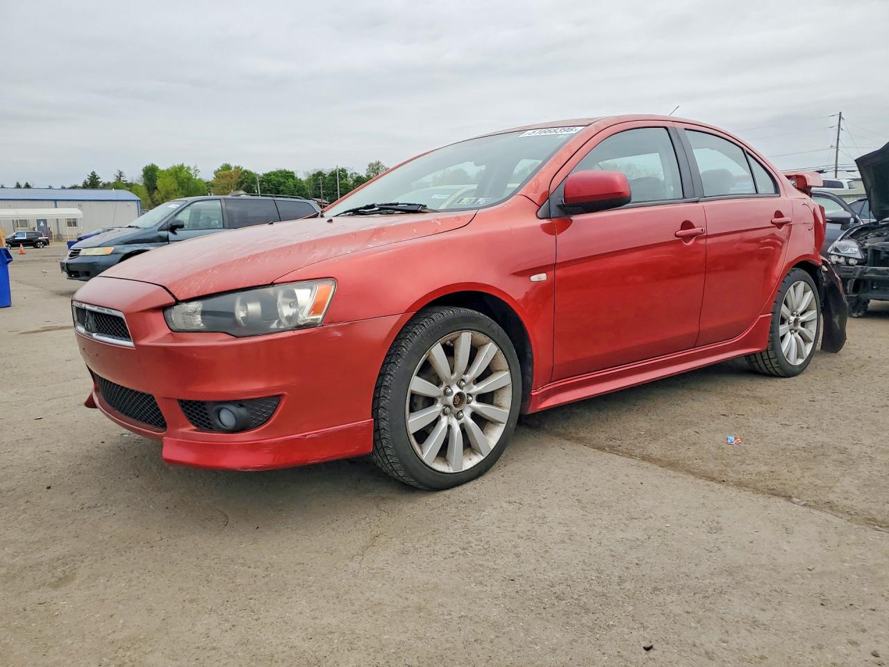 2008 Mitsubishi Lancer VIN JA3AU86UX8U013228 photo 1