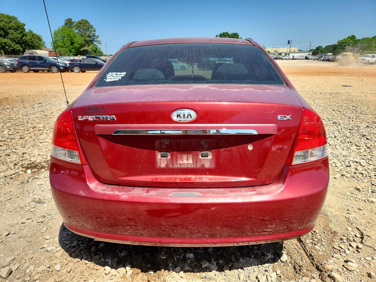 2008 Kia Spectra VIN KNAFE121285507002 photo 6