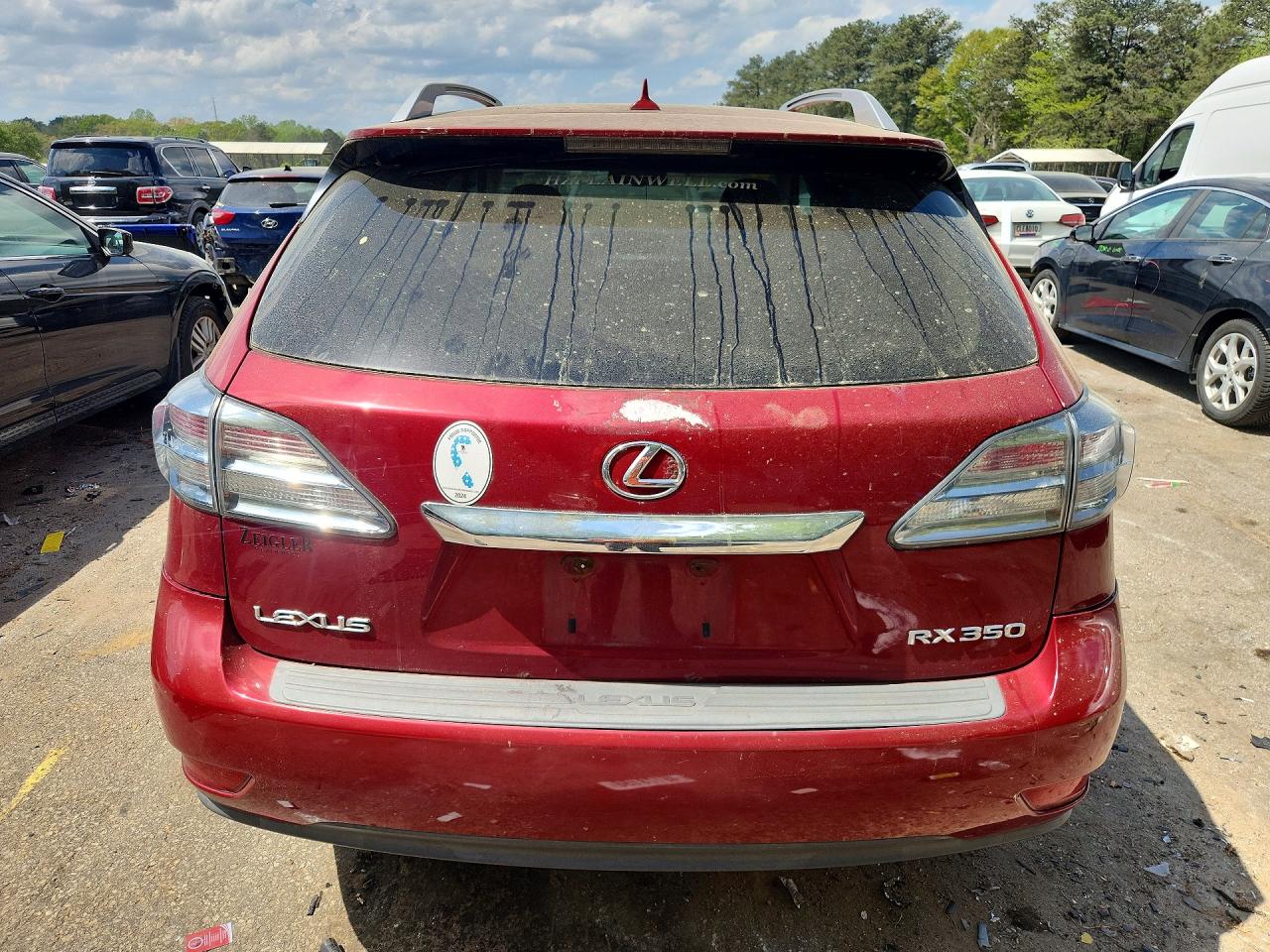 2010 LEXUS Rx350 VIN 2T2BK1BA5AC003641 photo 6