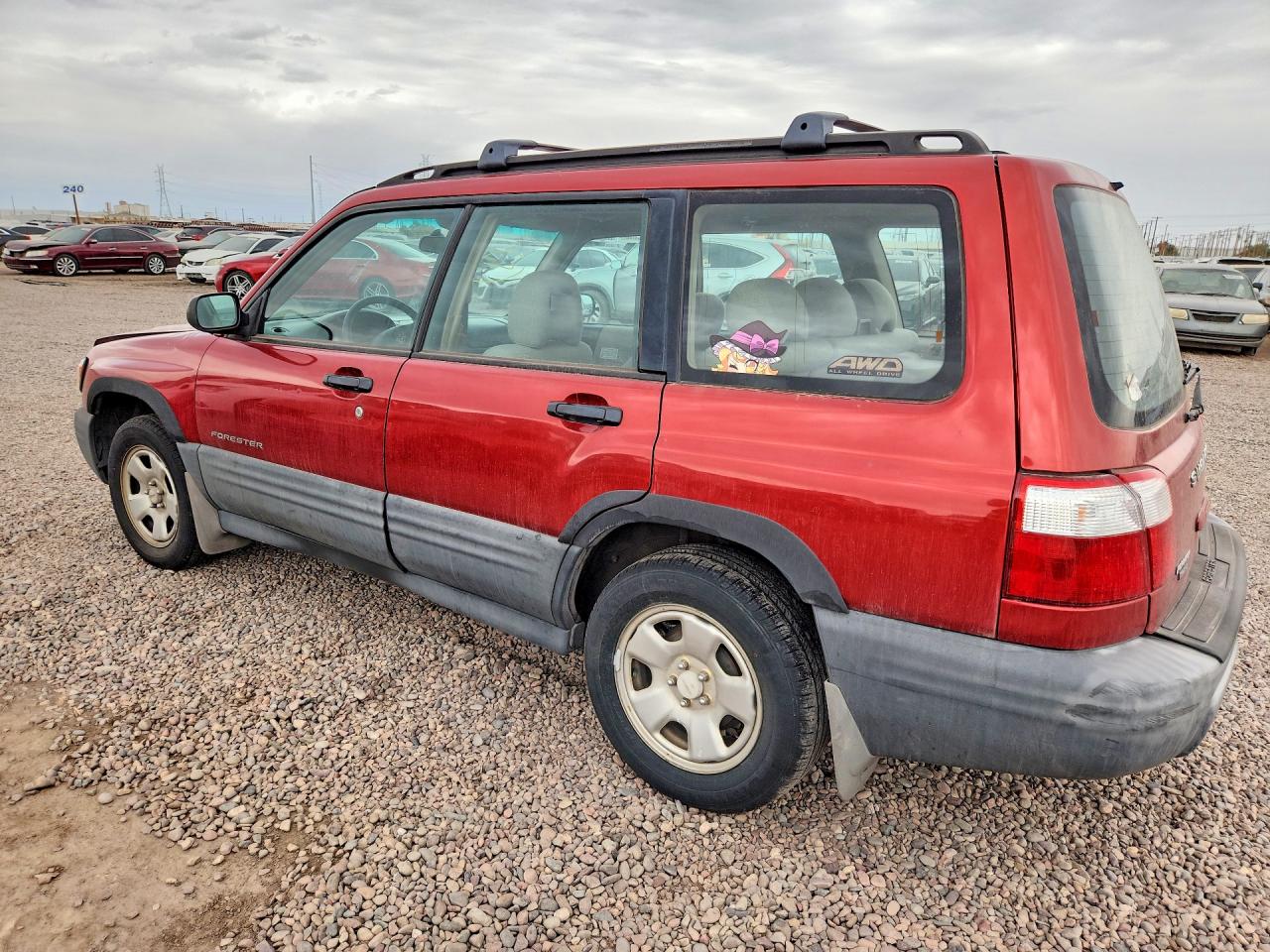 2002 SUBA Forester VIN JF1SF63502H717655 photo 2