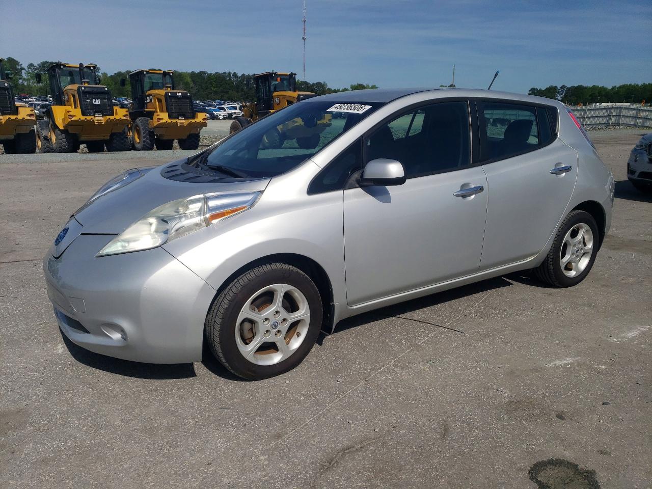 2013 Nissan Leaf VIN 1N4AZ0CP1DC407158 photo 1