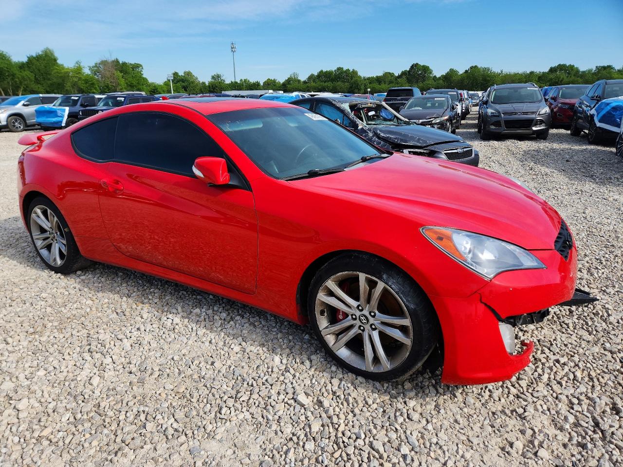 2010 Hyundai Genesis VIN KMHHU6KH9AU013137 photo 4