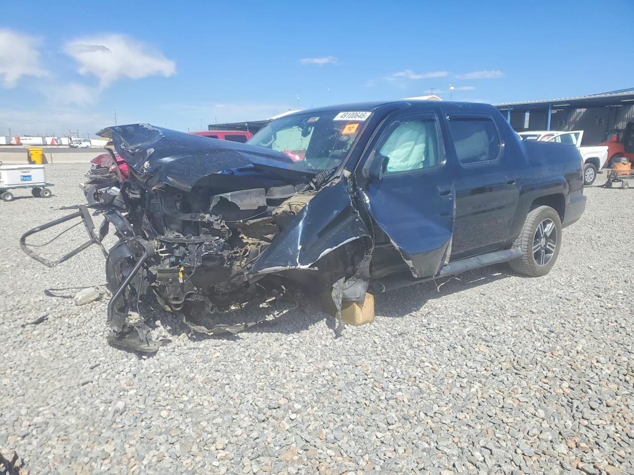 2013 Honda Ridgeline VIN 5FPYK1F74DB011797 photo 1