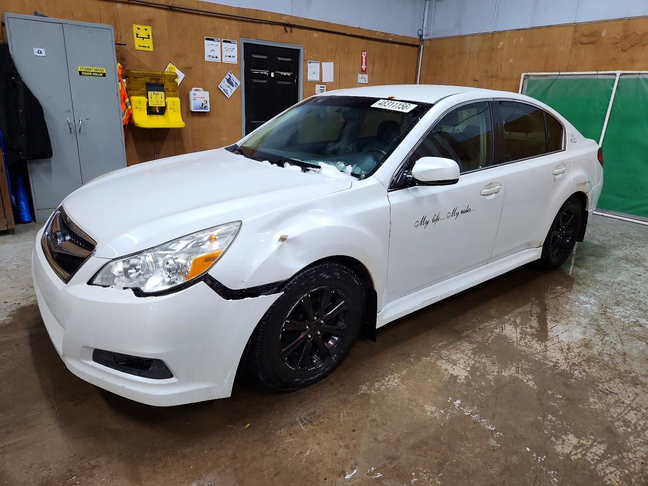 2010 Subaru LEGACY VIN 4S3BMBC61A3221292 photo 1