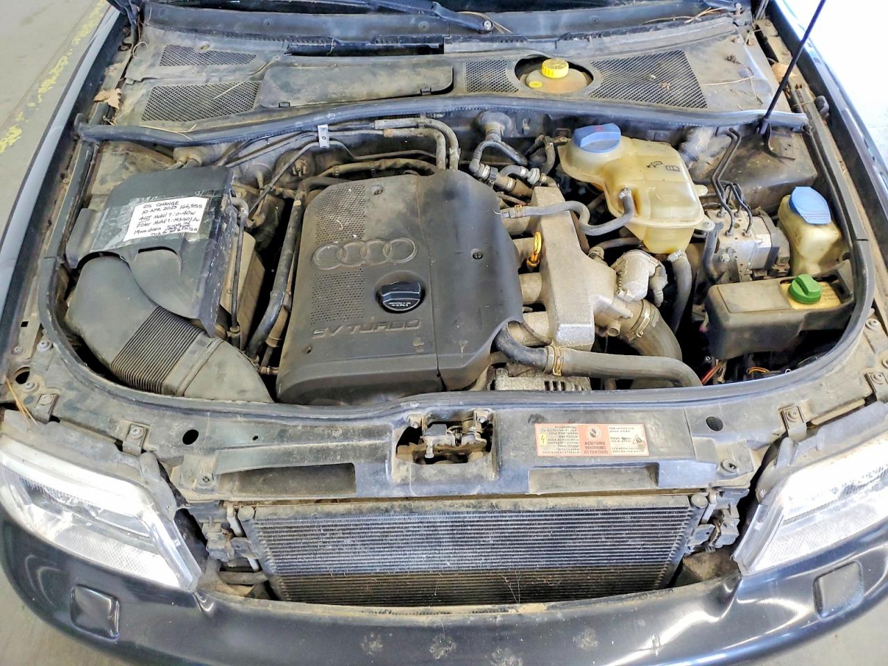 2000 Audi A4 VIN WAUDC28D4YA155360 photo 11