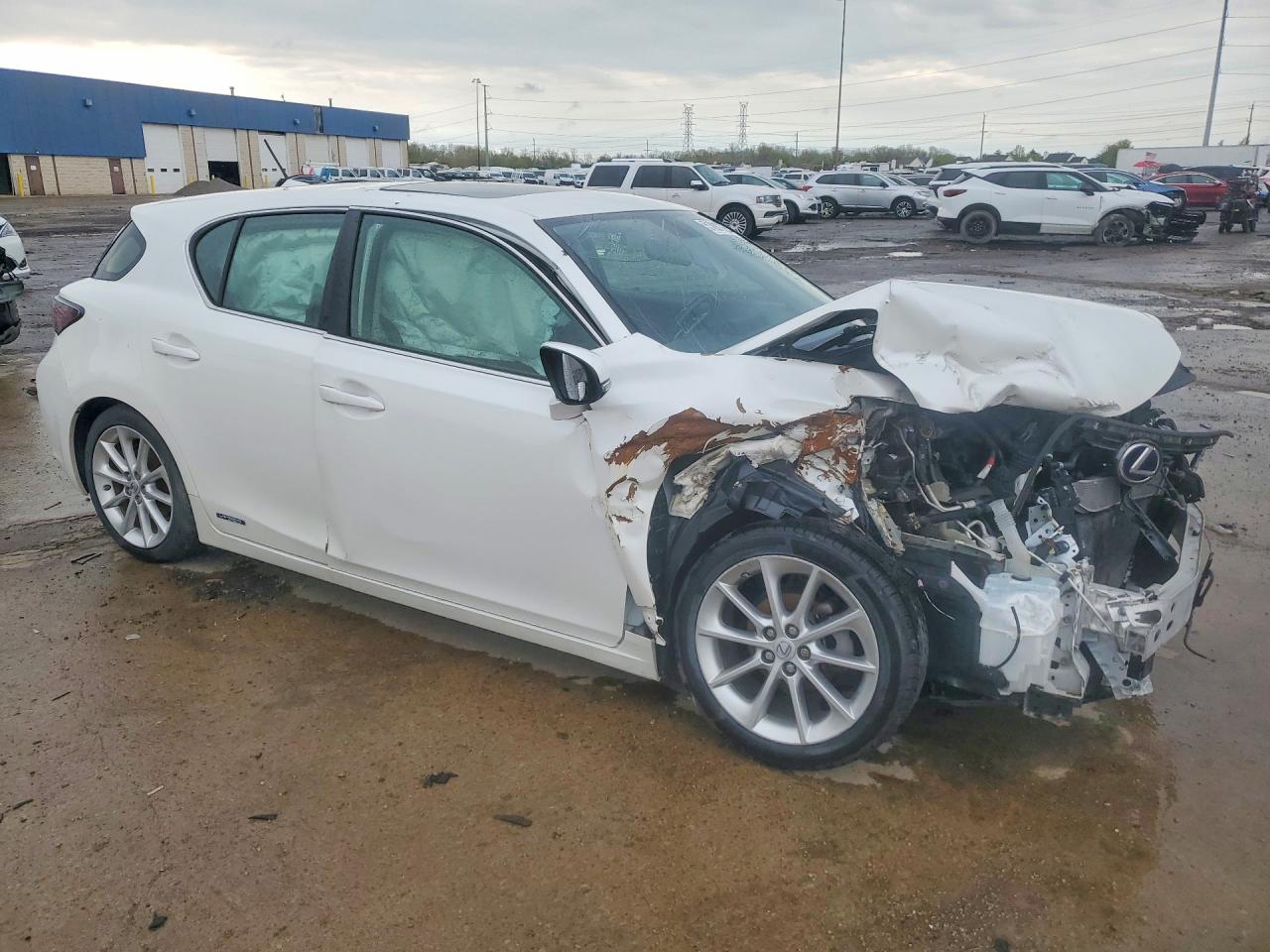 2012 Lexus Ct 200 VIN JTHKD5BH4C2086725 photo 4