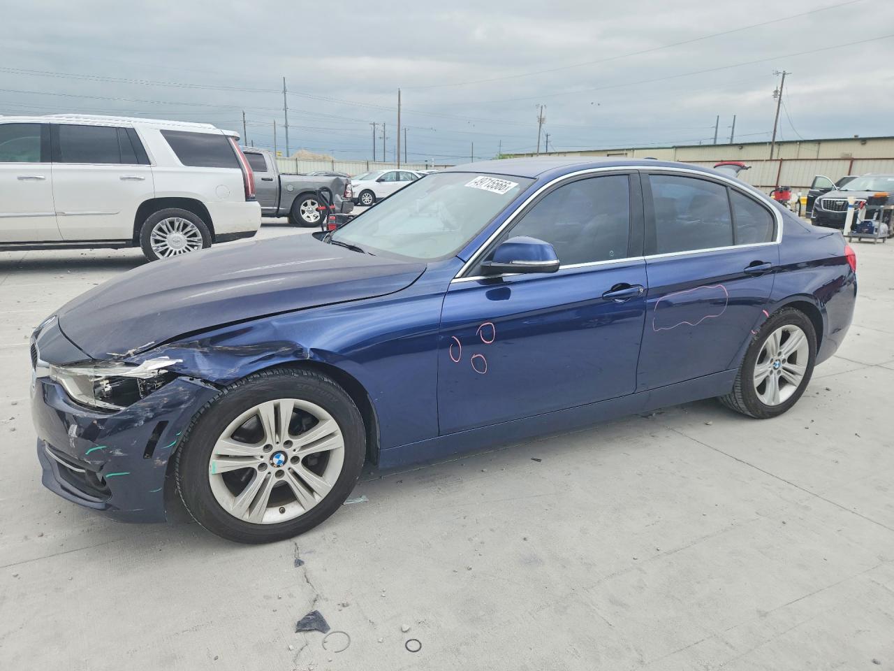 2018 BMW 3 series VIN WBA8B9G58JNU57949 photo 1