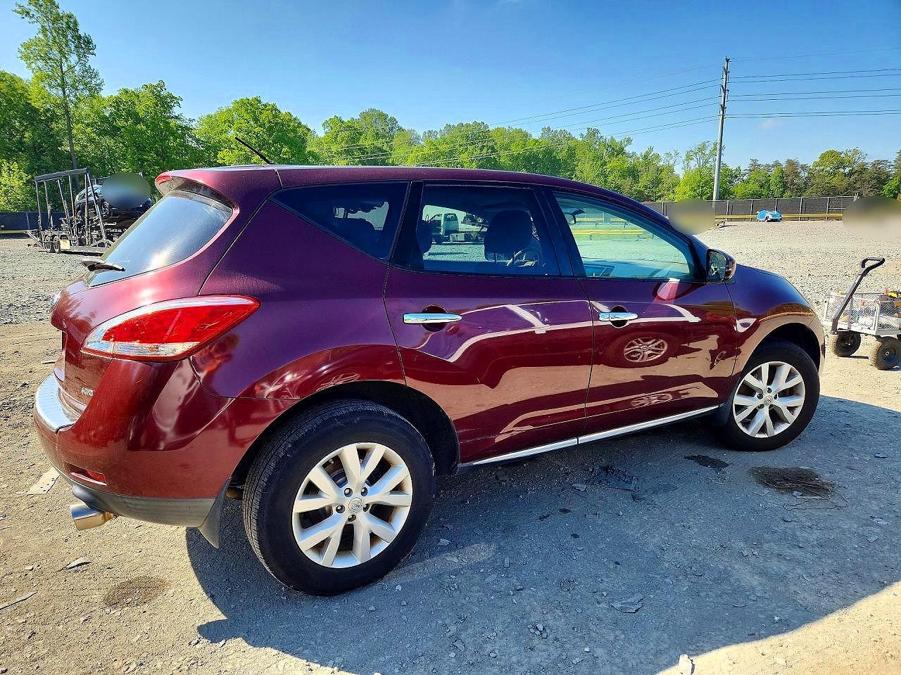 2011 Nissan Murano VIN JN8AZ1MW9BW160204 photo 3