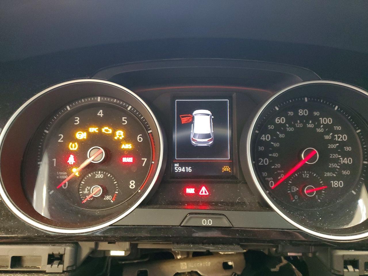 2019 Volkswagen Gti VIN 3VW5T7AU6KM022301 photo 9