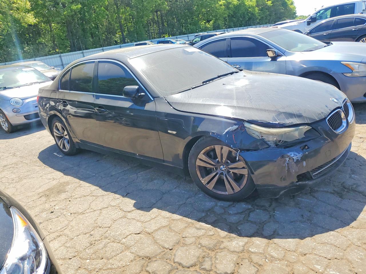 2009 BMW 5 series VIN WBANU53559C124045 photo 4