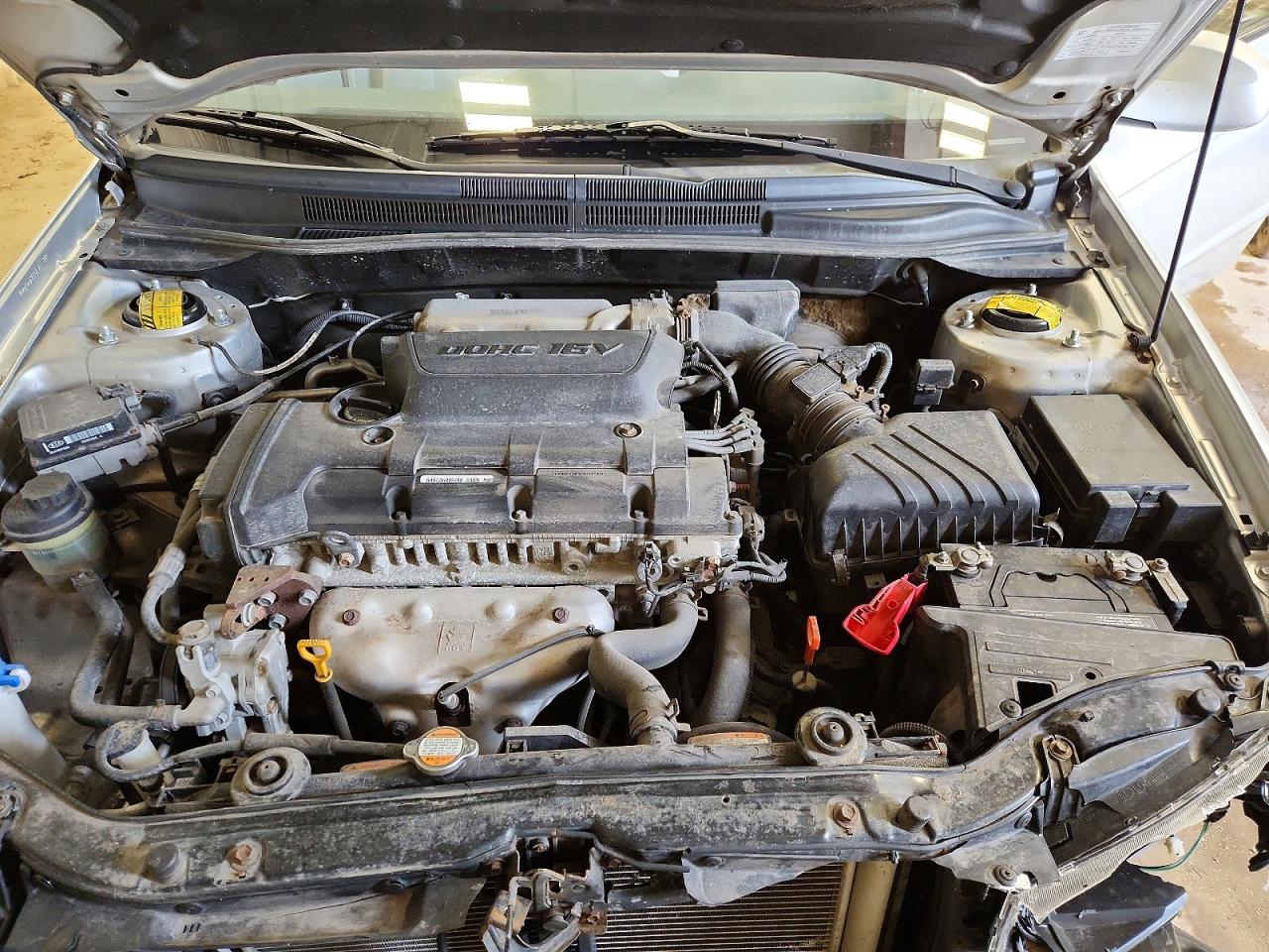 2009 Kia Spectra VIN KNAFE221695609152 photo 11
