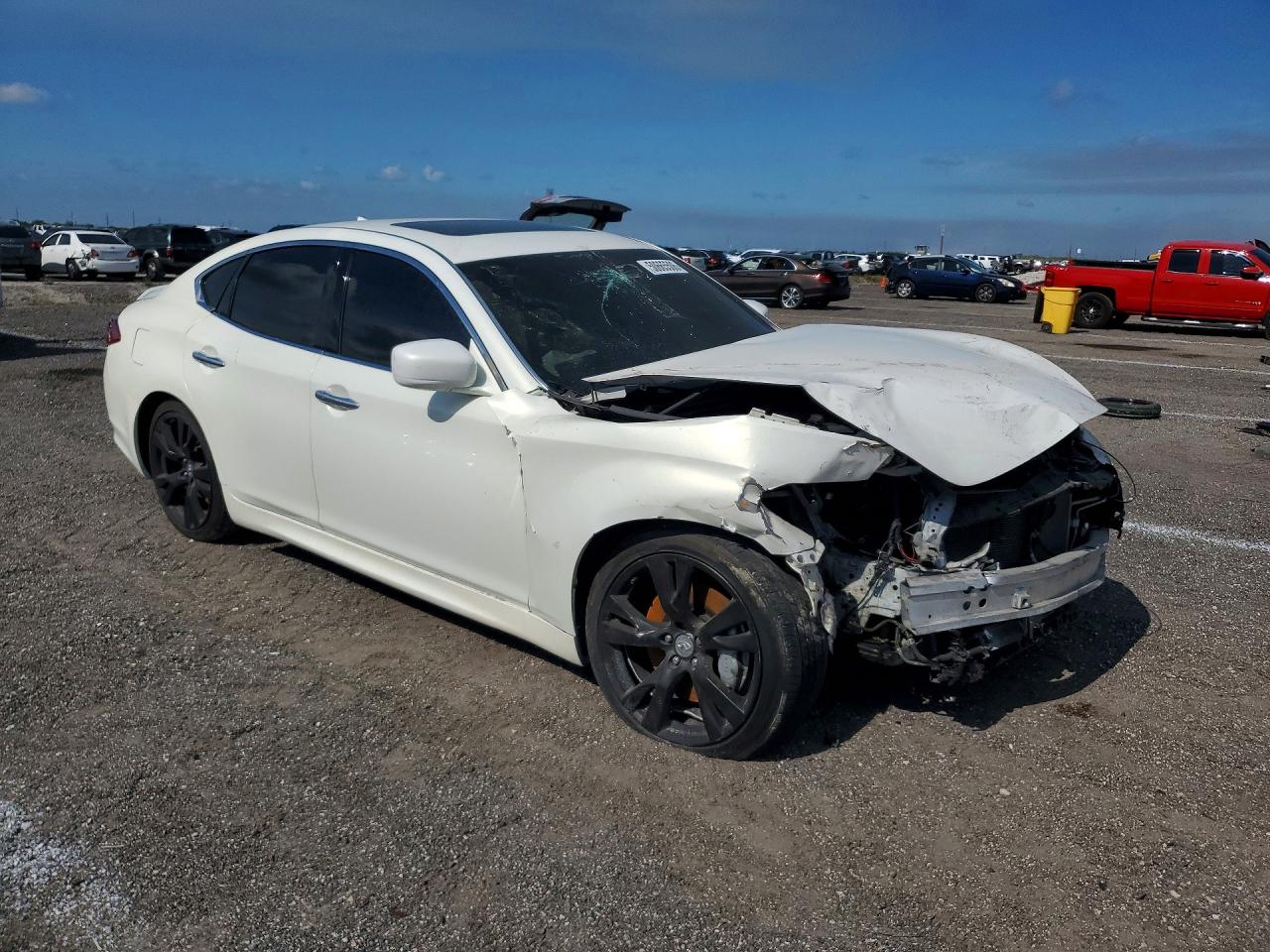 2013 INFINITI M37 VIN JN1BY1AR6DM600768 photo 4