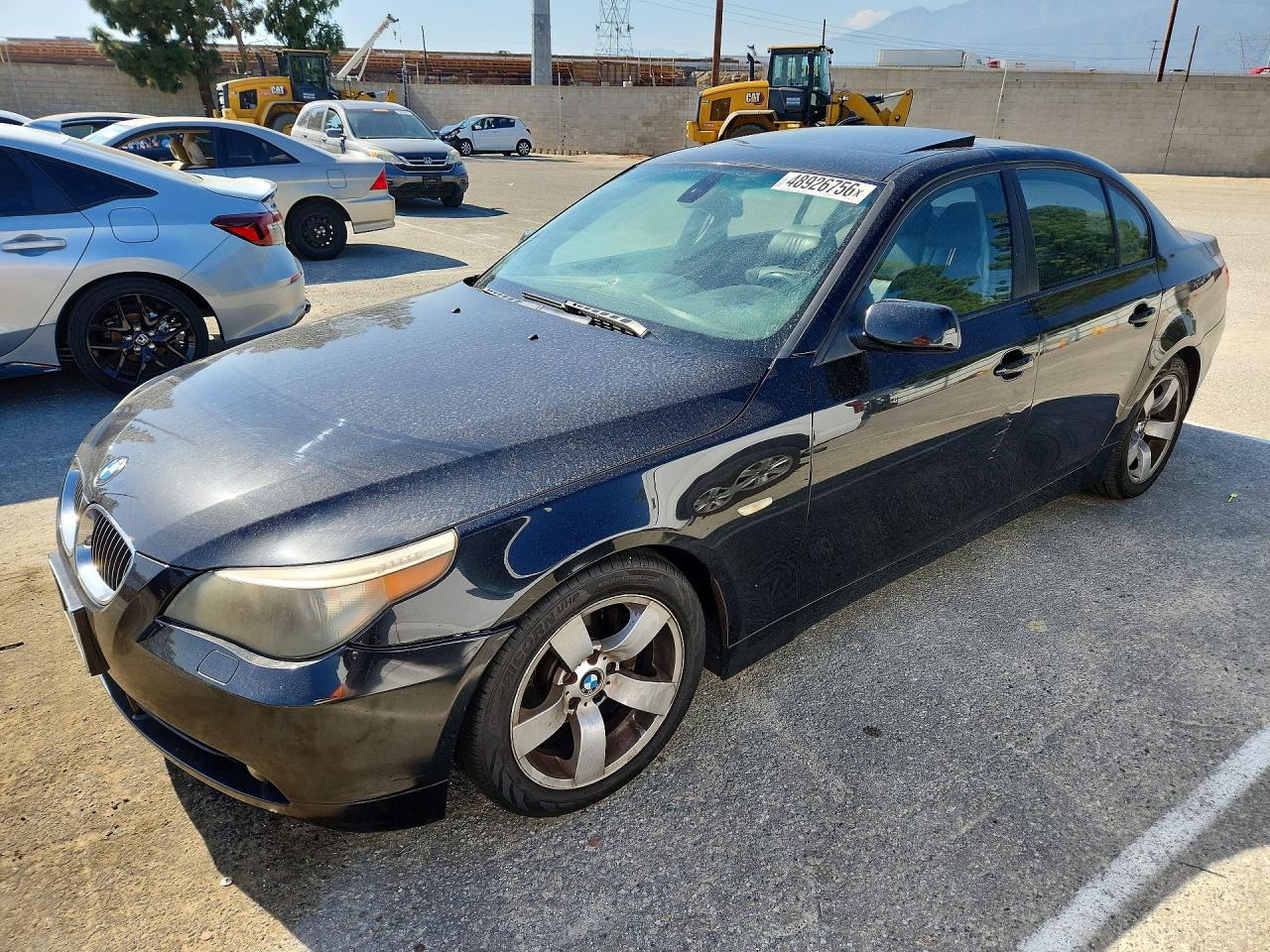 2007 BMW 5 series VIN WBANE53527CW67766 photo 1