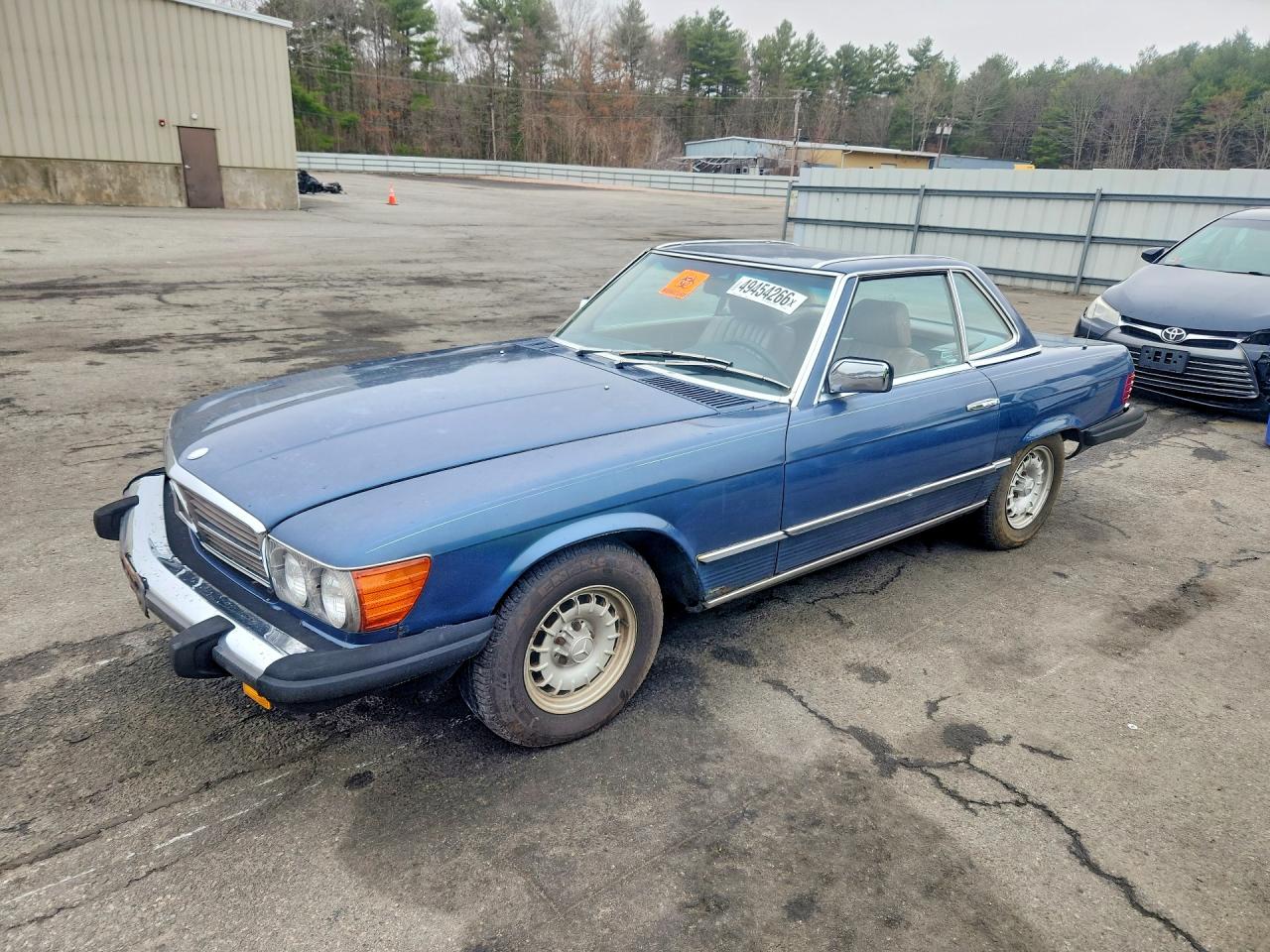 1984 Mercedes-Benz Sl-class VIN WDBBA45A0EA012826 photo 1