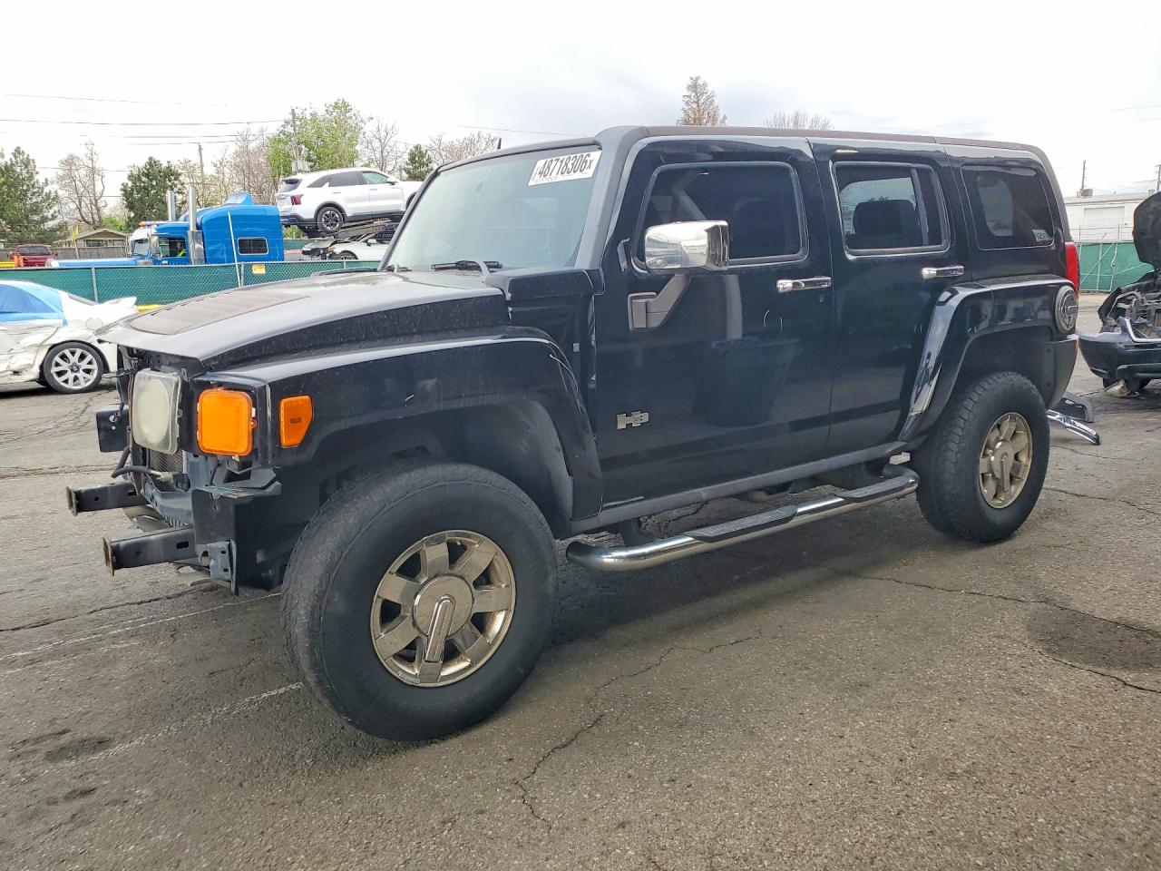 2007 HUMMER H3 VIN 5GTDN13E578217256 photo 1