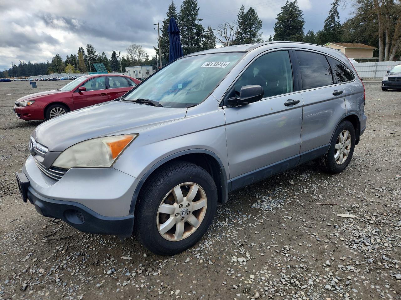 2008 Honda Crv VIN JHLRE48538C076597 photo 1