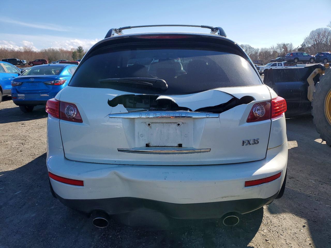 2007 Infiniti Fx35 VIN JNRAS08W67X201104 photo 6