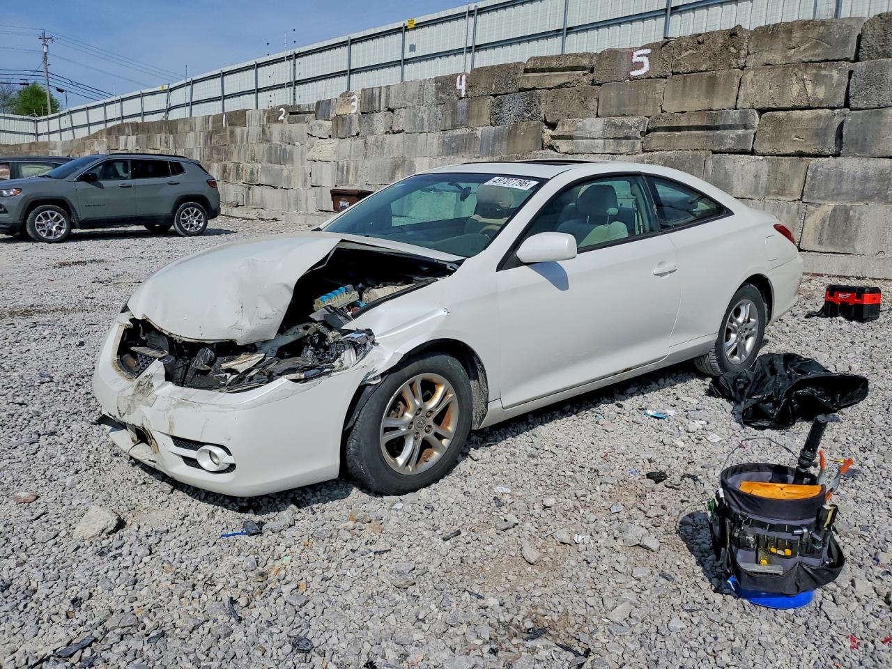 2008 Toyota Camry sola VIN 4T1CE30P88U765955 photo 1