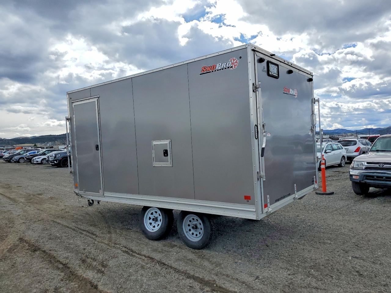 2021 ALCOM E 101X14 ENCLOSED SNOWMOBILE TRAILER VIN 5WFBW1420MB027484 photo 3