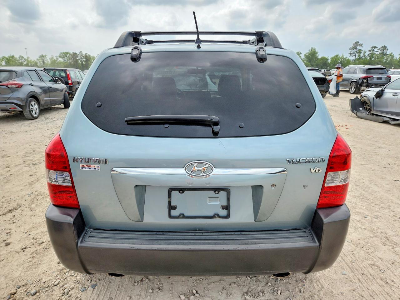 2007 Hyundai Tucson VIN KM8JN12D87U608780 photo 6