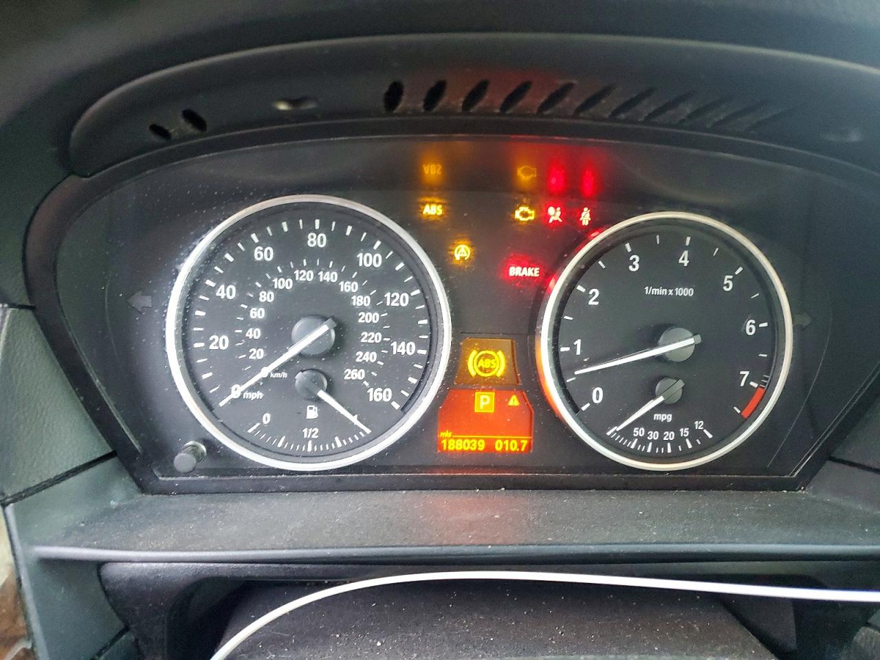 2009 BMW 5 series VIN WBANU53549C119211 photo 9