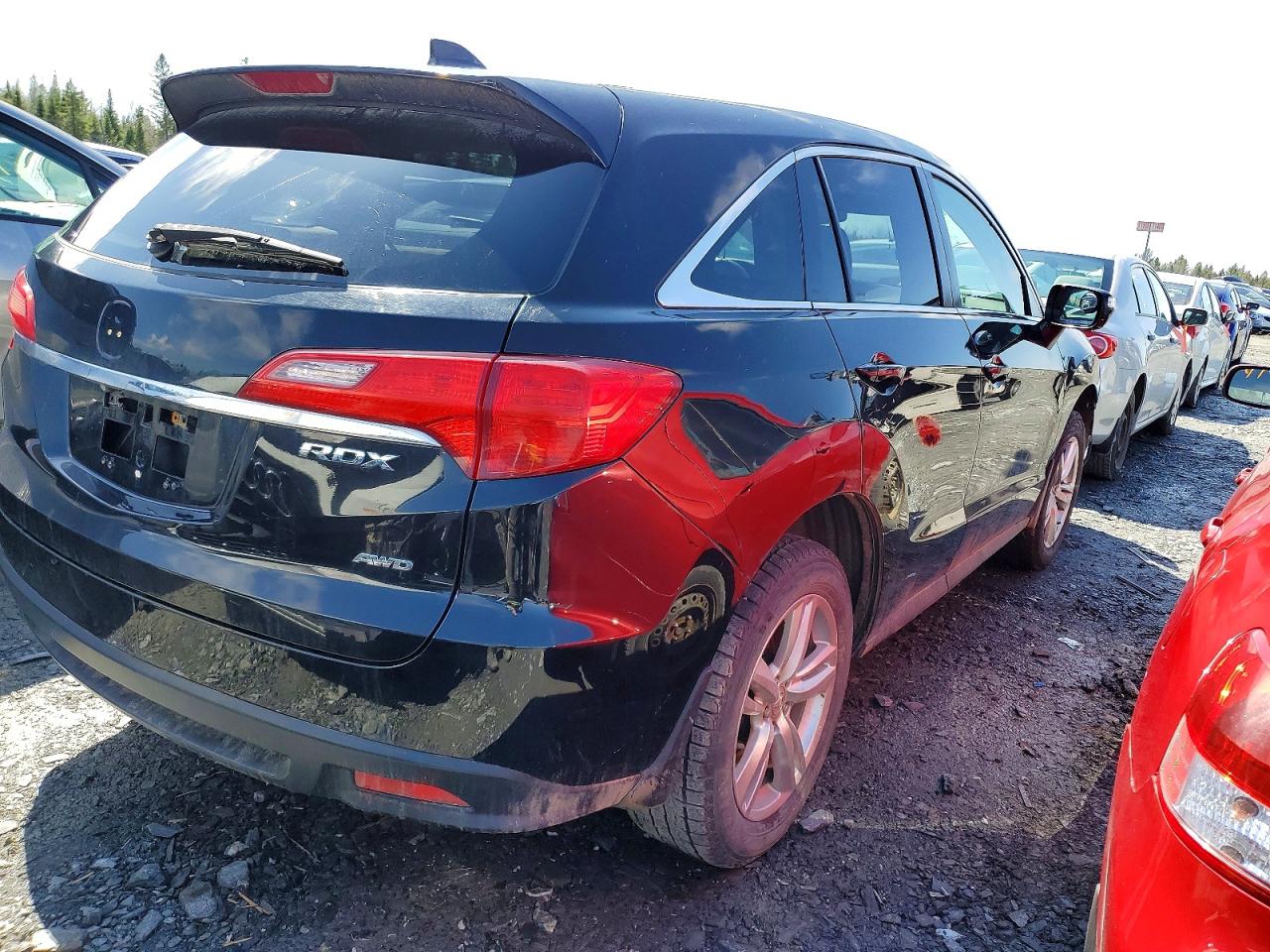 2014 Acura Rdx VIN 5J8TB4H32EL800500 photo 3
