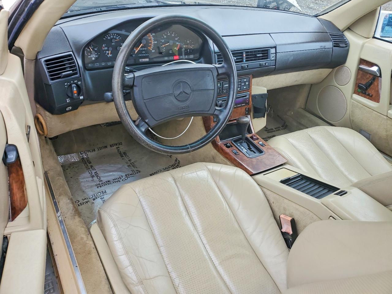 1991 Mercedes Sl-class VIN WDBFA61E6MF015639 photo 8