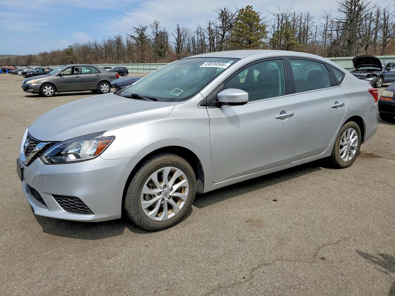 2019 NISS Sentra VIN 3N1AB7AP2KY371109 photo 1
